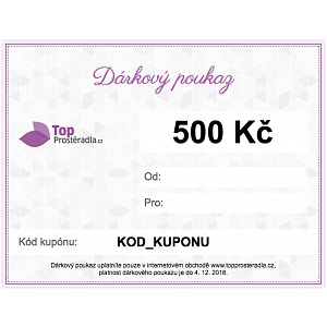 Dárkový poukaz na 500 Kč