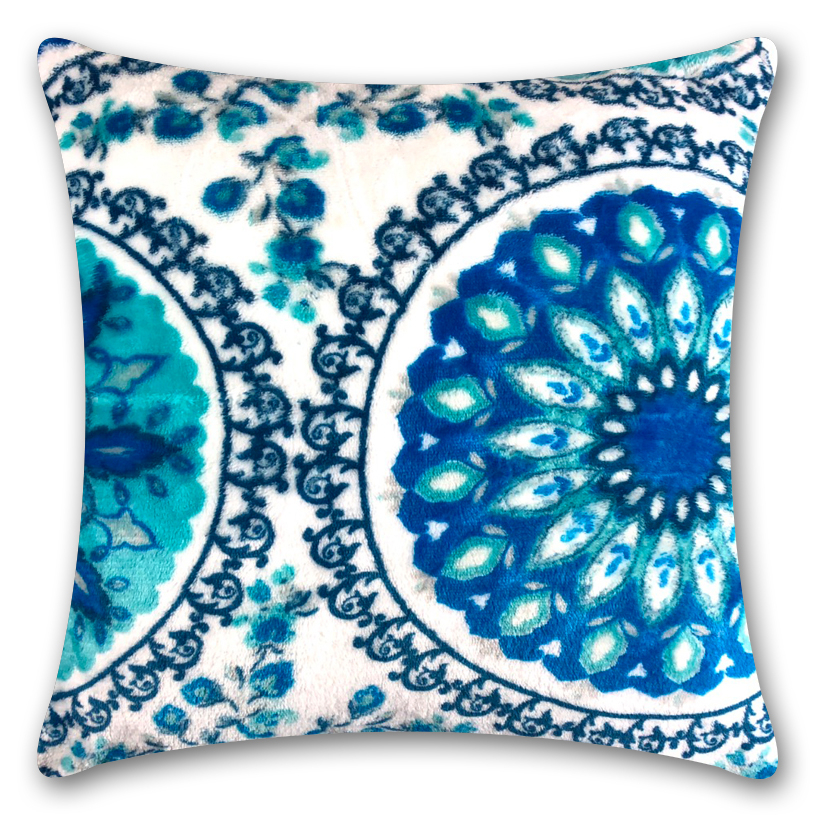 TP Povlak na polštářek mikroflanel 40x40 - Mandala