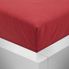 Jersey prostěradlo 180x200 Premium - Červená