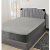 Mikroflanel prostěradlo 90x200 Elegance - Šedá
