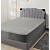 Mikroflanel prostěradlo 90x200 Elegance - Šedá