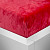 Mikroflanel prostěradlo 180x200 Elegance - Červená