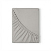 Saténové prostěradlo LUXURY COLLECTION 90x200+25 Světle šedé