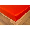 Saténové prostěradlo LUXURY COLLECTION 140x200+25 Červené