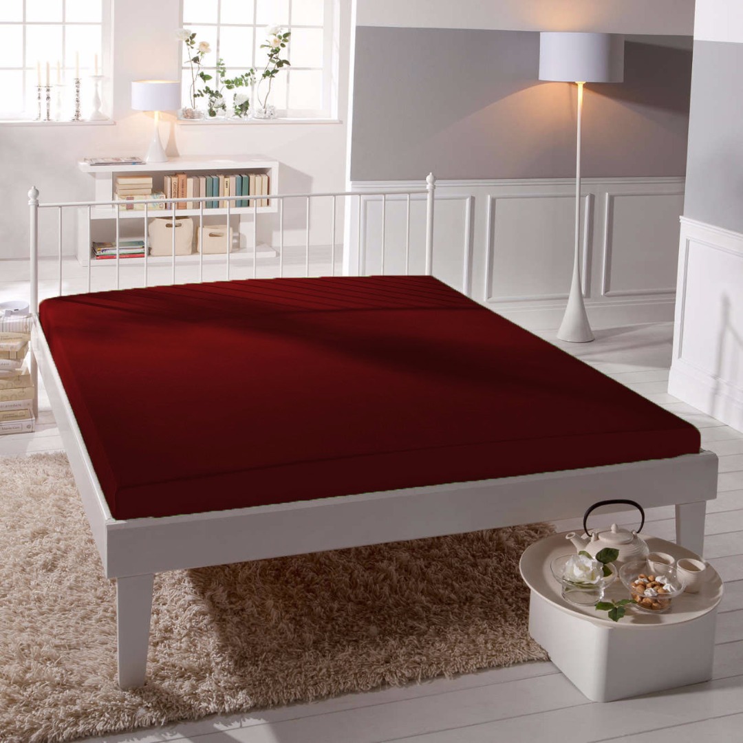 TP Microtop prostěradlo 180x200 - Vínová