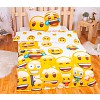 Bavlněné povlečení 140x200+70x90 Emoji Smile Everyday