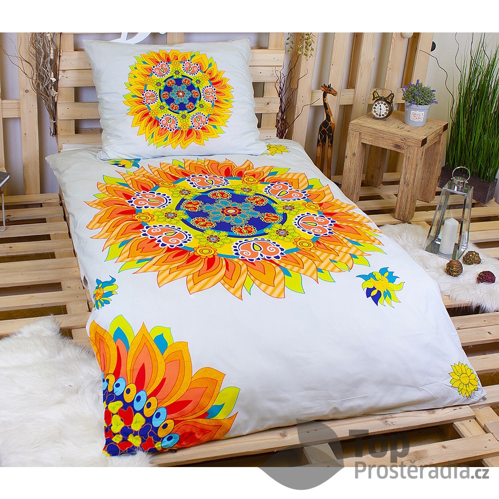 TOP Microtop povlečení Easy 140x200 70x90 Mandala