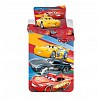 Bavlněné povlečení 140x200+70x90 Cars racing