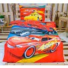 Bavlněné povlečení 140x200+70x90 Cars racing
