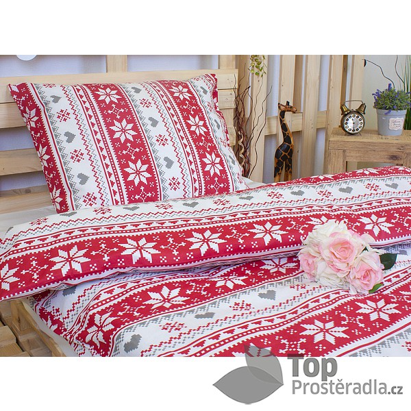 TP Bavlněné povlečení 140x200+70x90 Nord 2