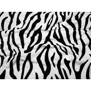 Deka mikroflanel 150x200 - Zebra
