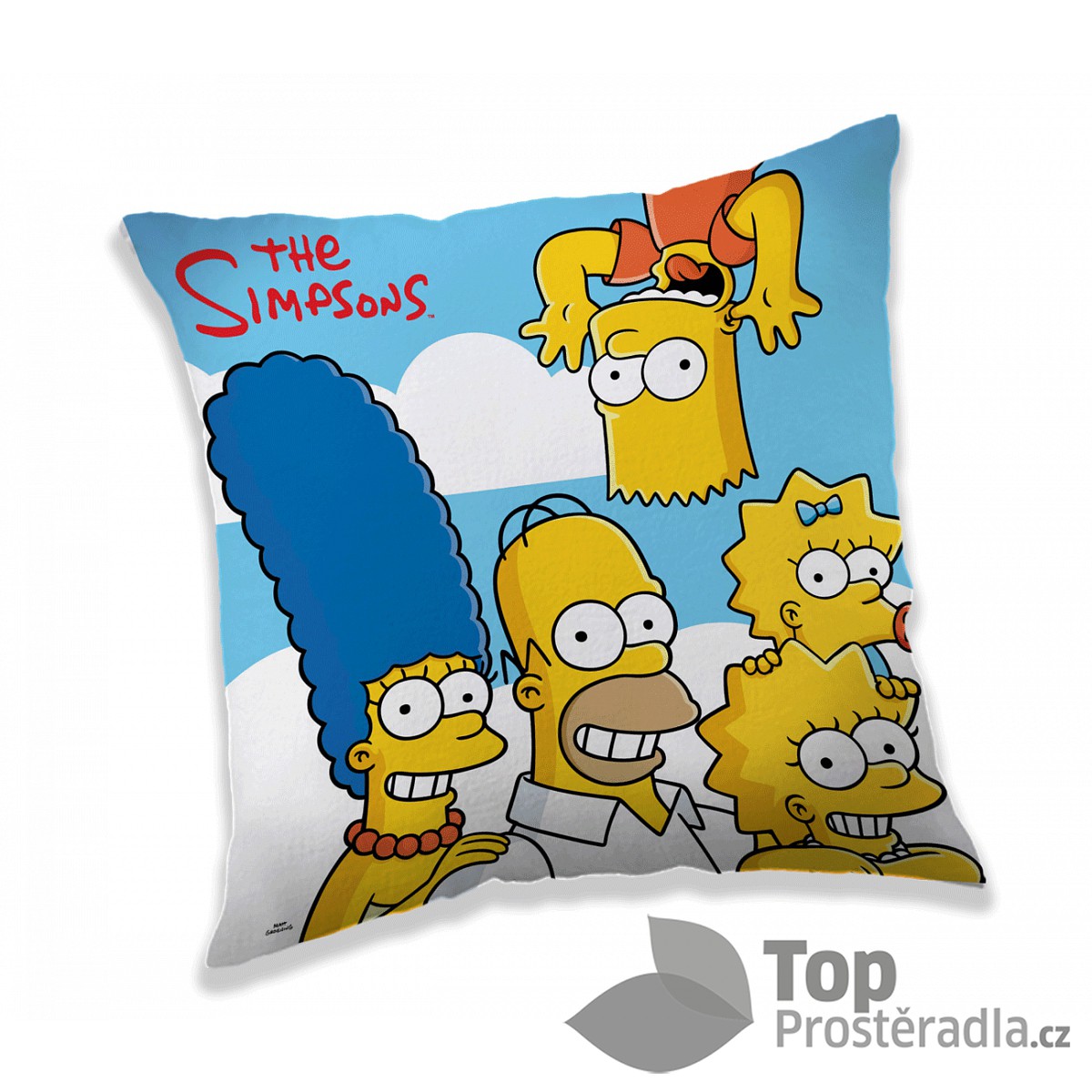 Dekorační polštářek 40x40cm - Simpsons Clouds