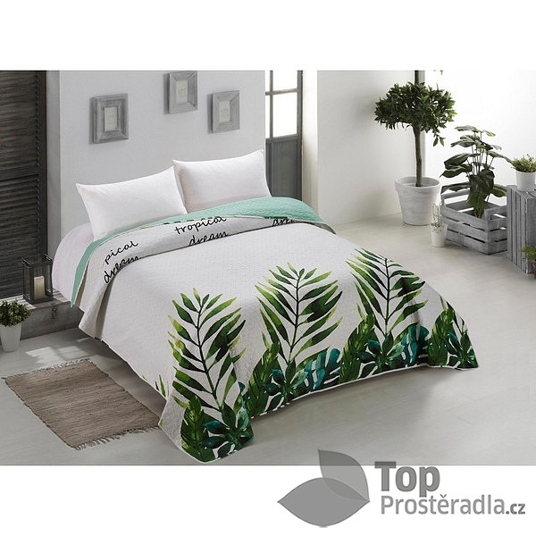 TOP Prošívaný dekorační přehoz 240x260 Makia