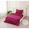 Mikroplyšové povlečení Premium 140x200+70x90 Vínové liány