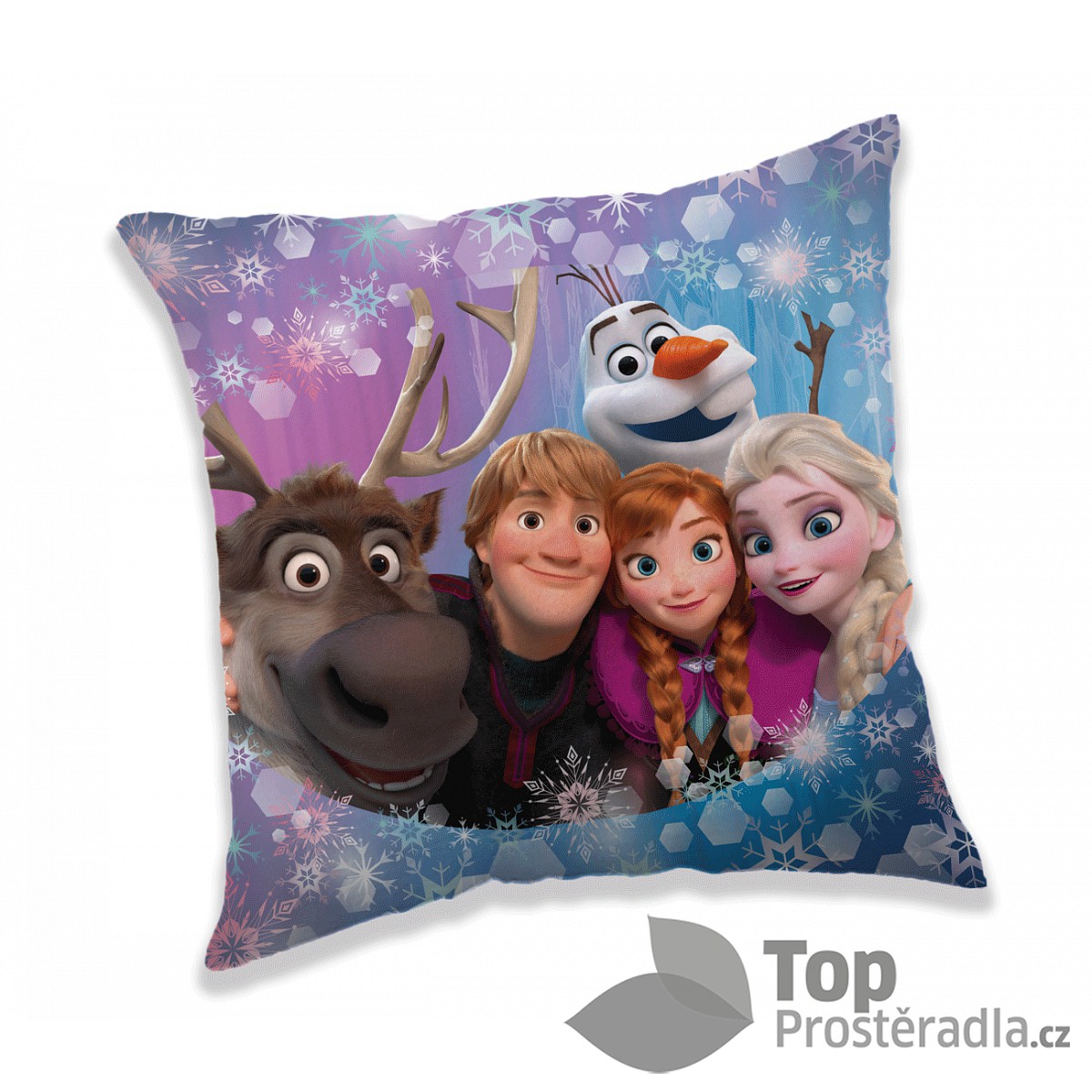 Dekorační polštářek 40x40 cm - Frozen family