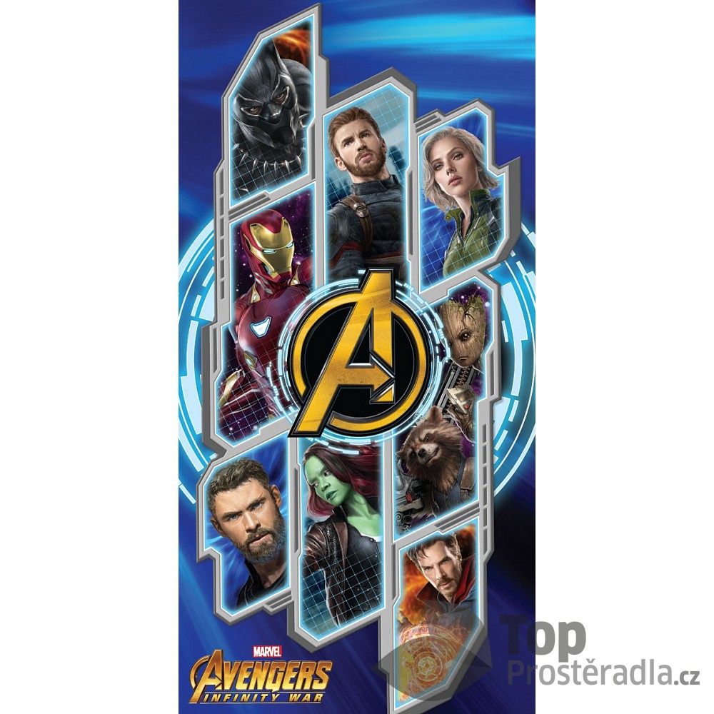 TOP Osuška 70x140 Avengers Infinity War