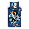 Bavlněné povlečení 140x200+70x90 Star Wars Blue