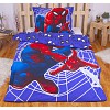 Bavlněné povlečení 140x200+70x90 Spiderman lightings ve tmě svítí