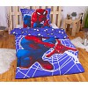 Bavlněné povlečení 140x200+70x90 Spiderman lightings ve tmě svítí