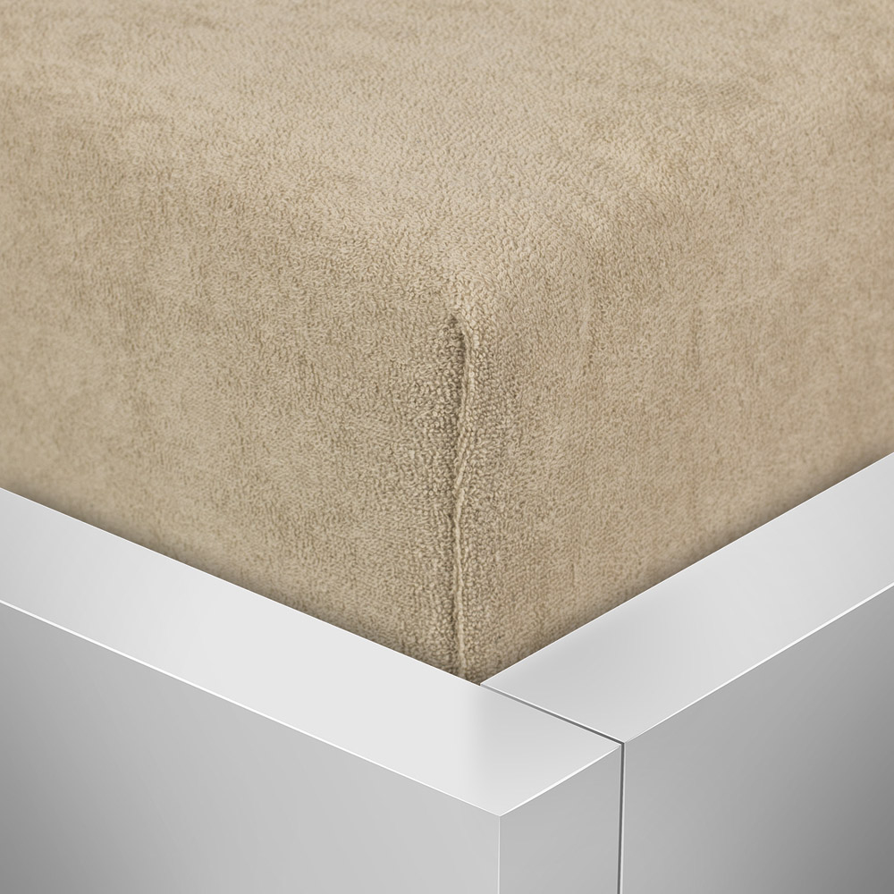 TP Froté prostěradlo 140x200 Premium - Béžová