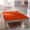 Jersey prostěradlo 160x200 Premium - Oranžová