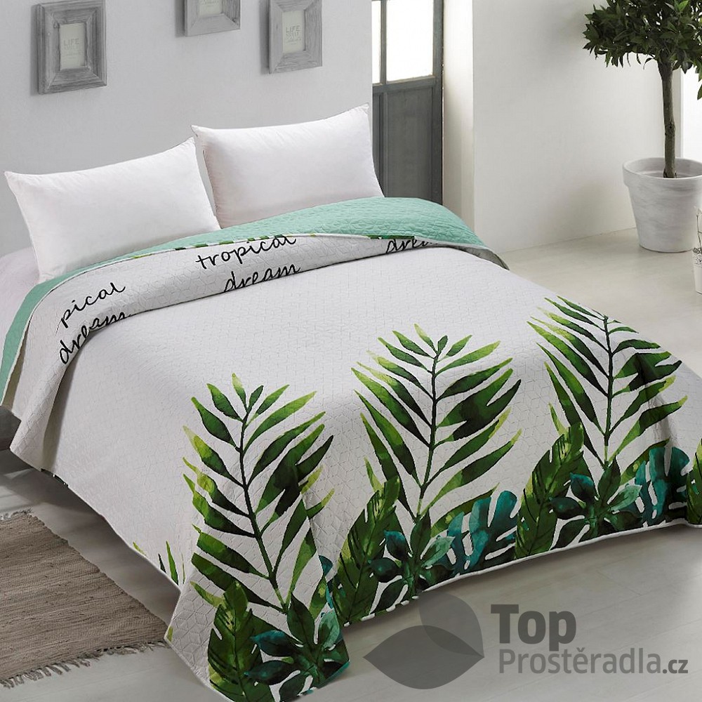 TOP Prošívaný dekorační přehoz 170x210 Makia