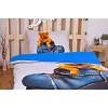 3D povlečení 140x200+70x90 Štěně v botě