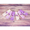 Lavender dárkový set - vaflové utěrky 6ks