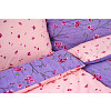 Bavlněné povlečení DELUXE 140x200+70x90 Fleur fialová