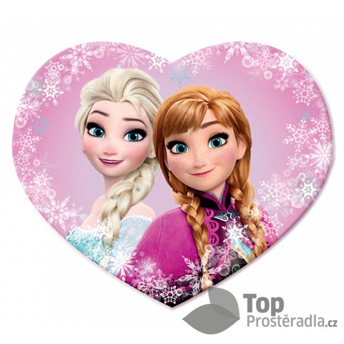 Dekorační polštářek 35x35 cm - Frozen Sisters love
