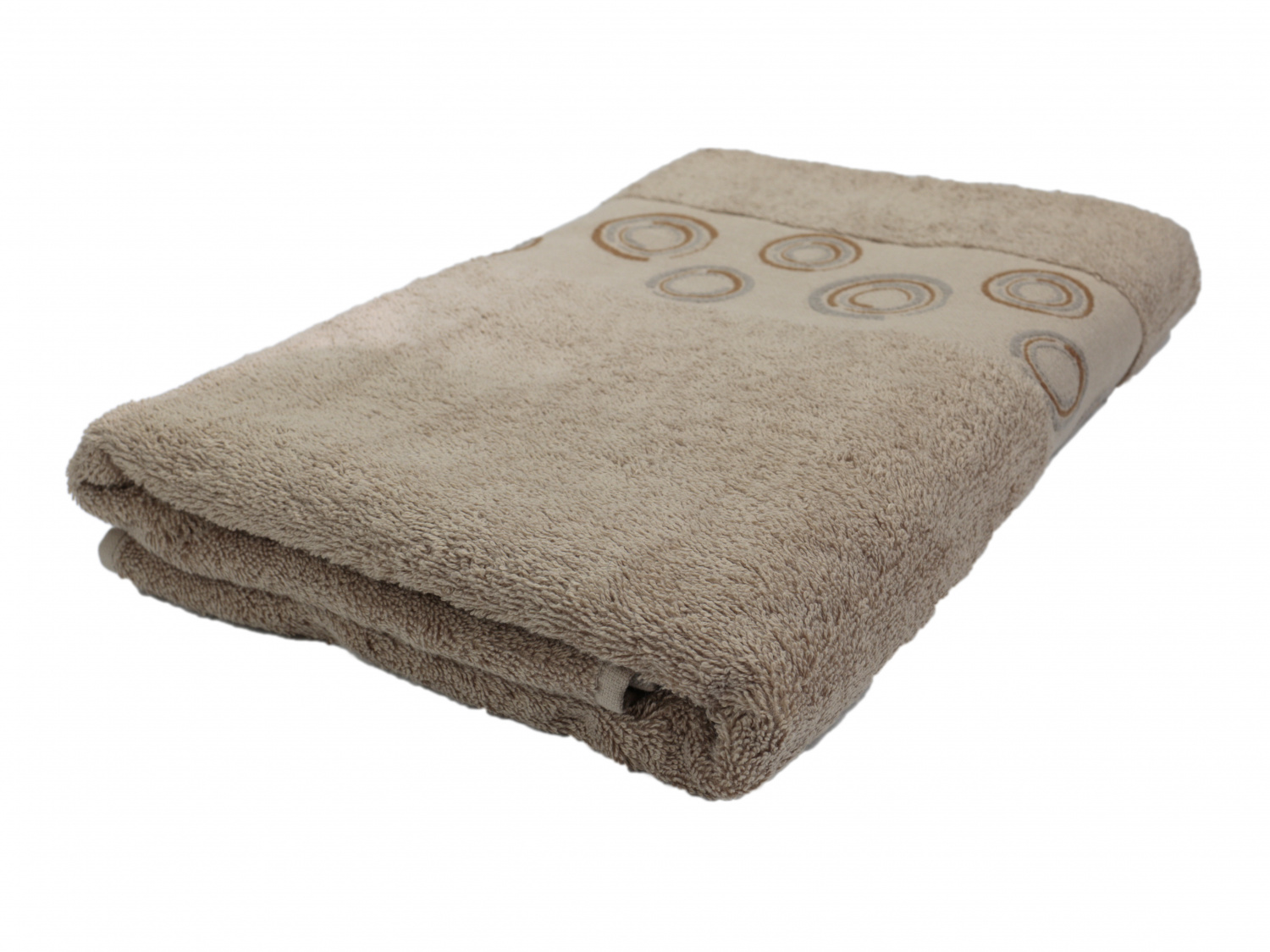 TP Froté osuška EXCLUSIVE - Circles béžová