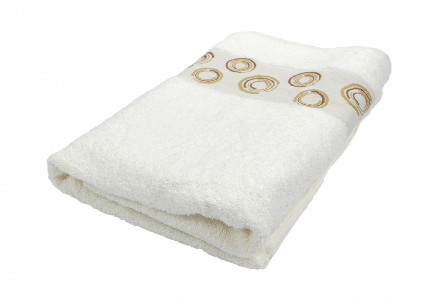 TP Froté osuška EXCLUSIVE - Circles krémová