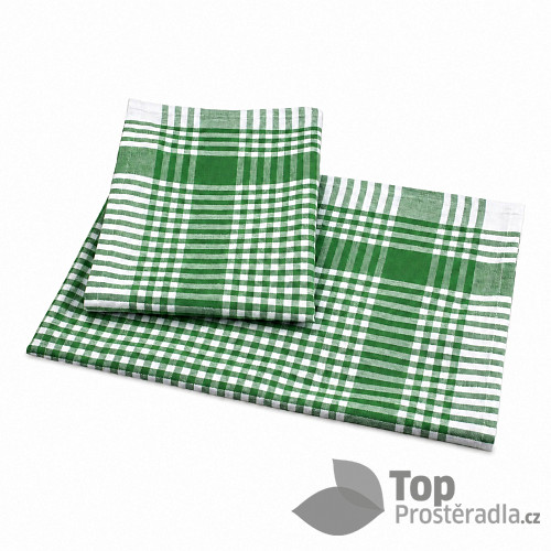 Kuchyňská utěrka Klasik - Zelená