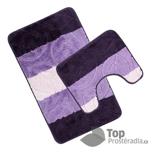 Koupelnová a WC předložka Shades of purple
