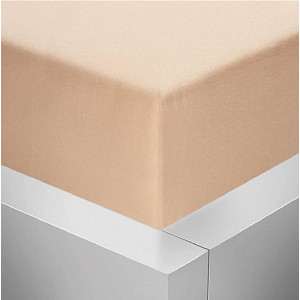 Jersey prostěradlo 140x200 Premium - Světle lososová