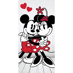 Osuška 70x140 - Mickey & Minnie in love