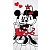 Osuška 70x140 - Mickey & Minnie in love