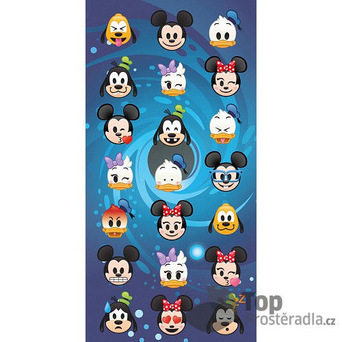 Osuška 70x140 - Disney emoji