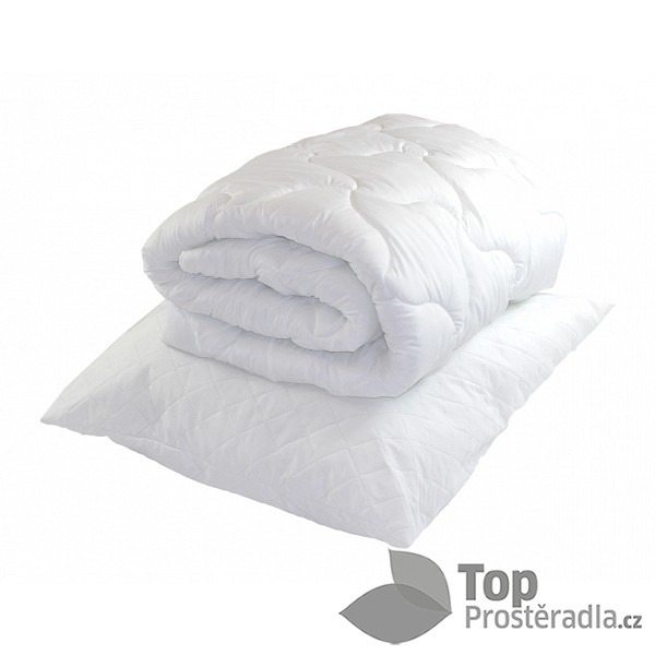 Protialergenní set PROŠÍVANÉHO polštáře a přikrývky Comfort