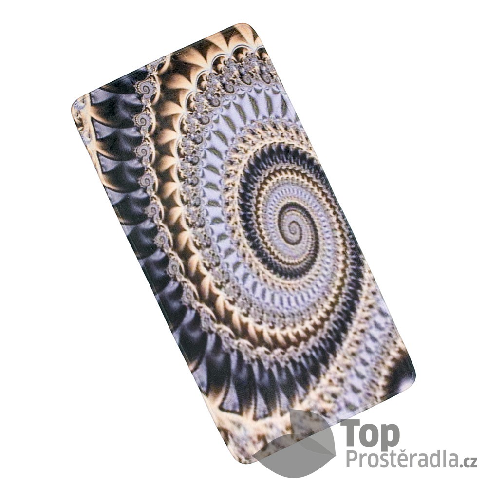 TP 3D Podlahová předložka 60x120 Spirála
