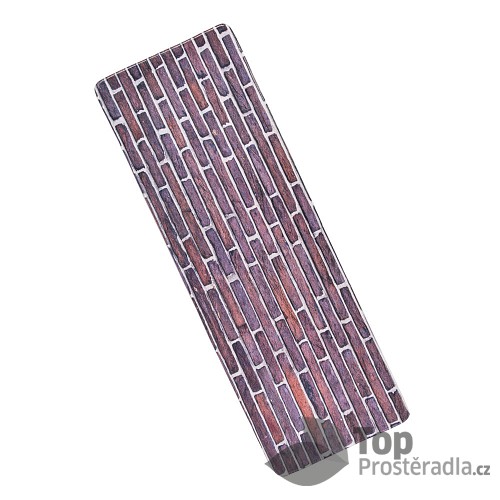 3D Podlahová předložka 60x180 Zeď