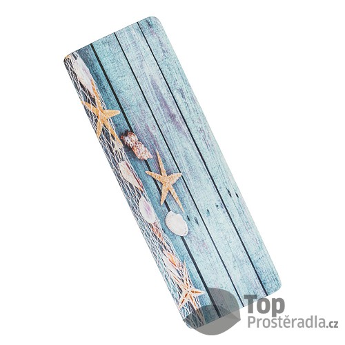 3D Podlahová předložka 60x180 Mořská pláž - molo