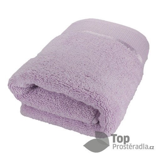 Froté ručník EXCLUSIVE TWIST ZERO - Světle fialový