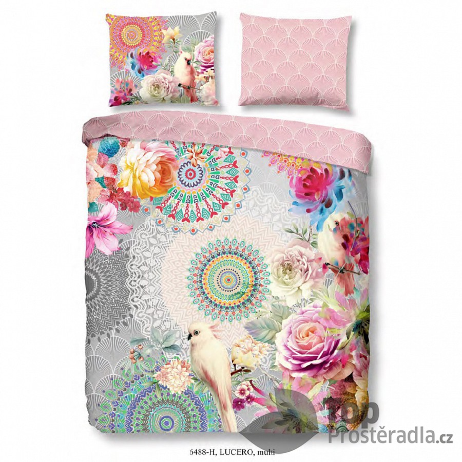 TOP Povlečení bavlněný satén HIP DeLuxe 140x200+70x90 Lucero