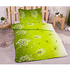 Krepové povlečení Deluxe 140x200+70x90 Pampeliška zelená