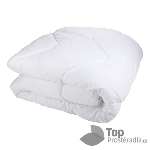 Zimní prošívaná přikrývka LUX WINTER 140x200 Bílá
