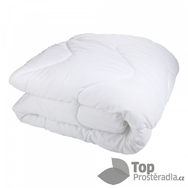 TOP Zimní prošívaná přikrývka LUX WINTER 140x200 Bílá
