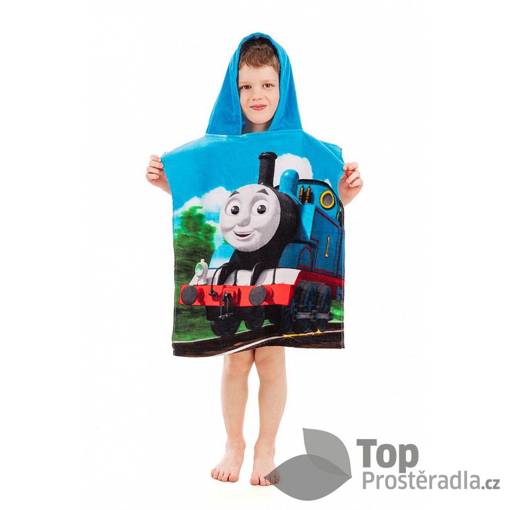 TP Dětské pončo Mašinka Tomáš
