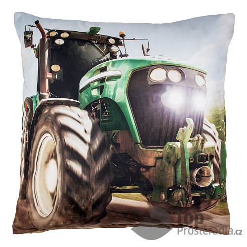 3D povlak 45x45 - Traktor Green