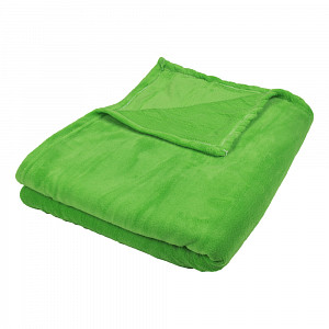Mikroflanelová deka Premium 220x200 - Zelená